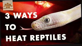 How to provide the BEST HEAT for your REPTILES