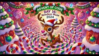 Day 16: Reindeer Maze | The ONE Trick to Solve this FAST! | Advent of Code 2024