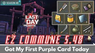 Season 48 - Get a Purple Badge On The First Day | Commune | Last Day On Earth Survival