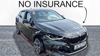 REBUILDING A CRASH DAMAGED SPECIAL EDITION BMW 128ti FROM A PRIVATE SELLER