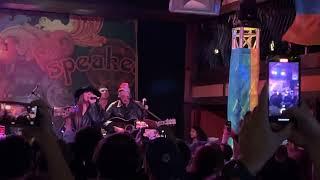 Charlie Sexton and Oleksandra Zaritska of KAZKA perform Bob Dylan's Masters of War at SXSW