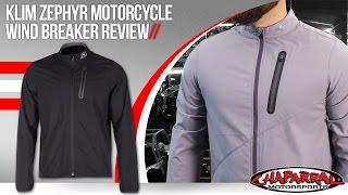 Klim Zephyr Motorcycle Wind Breaker Review