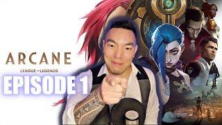 THIS IS ARCANE?!?! - Arcane - S1 E1 - FIRST TIME WATCHING!!