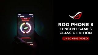 ASUS ROG Phone 3 Tencent Games Unboxing Video