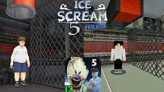 ICE SCREAM 5 MINECRAFT VS ICE SCREAM 5 NORMAL | ICE SCREAM 5 TRAILER