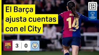 FC Barcelona vs Manchester City (3-0) | Resumen y goles | UEFA Women's Champions League 2024-25