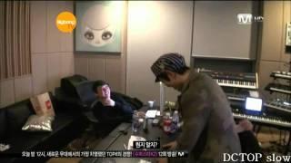 Top & G-Dragon  Recording room episode