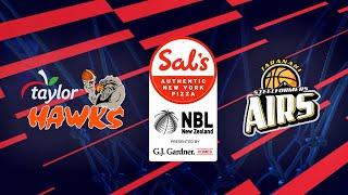 Hawke’s Bay Hawks v Taranaki Airs |  Full Basketball Game | @SalsNBL  2023