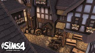 MEDIEVAL VILLAGE | NO CC | The Sims 4 Speed Build