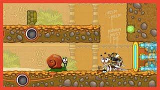 Snail Bob ~ THE NILE MILE ~ 20 Levels Walkthrough - HD