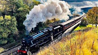 Classic British Mainline Steam Trains - The Highlights 2024