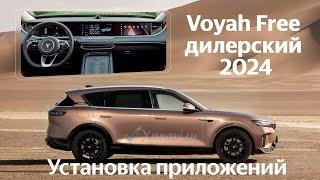 Voyah Free 2024 (RUS) - установка магазина приложений на автомобиль  2024 года от дилера.