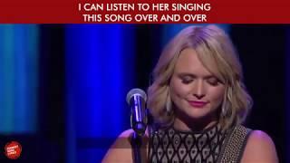 Storms Never Last (with Lyrics) - Miranda Lambert