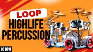 Highlife percussion loop | 95bpm #highlife #percussion