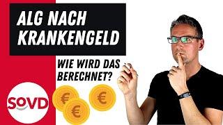 ALG nach Krankengeld - wie wird das berechnet?