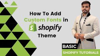 Shopify | How To Add Custom Font in Shopify Theme | How To Change Font in Shopify Theme