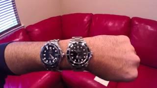 Rolex Submariner vs Omega Seamaster - Compare and Contrast