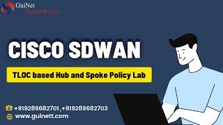 Cisco SDWAN--TLOC based Hub and Spoke Policy Configuration