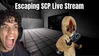 Escaping SCP Containment Breach Live Stream Part 1