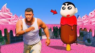 Shinchan & Franklin Become Ice Cream Shinchan in Gta 5