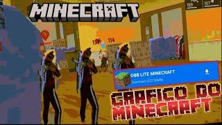 OBB LITE  FREE FIRE ATUALIZADA COM 10MB GRAFICO DE MINECRAFT 2024 [PARA ANDROID]OB44 | SUPER SMOOTH