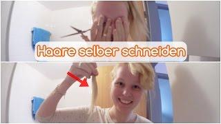 Haare selber schneiden | TYPVERÄNDERUNG | follow me | Jessis diary