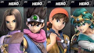 Dragon Quest Hero Gameplay & Final Smash - Super Smash Bros. Ultimate