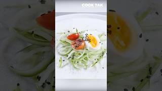 시원한 여름 오이 레시피 :: 오이로 면을 만든다고? :: 오이 땅콩국수 :: 여름철 시원한 별미 :: Cucumber noodle #Shorts