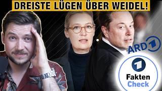 ARD "Faktencheck" verbreitet LÜGEN über Weidel & Musk | Mein Faktencheck