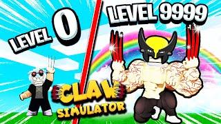 СТАЛ РОСОМАХОЙ И УНИЧТОЖИЛ ВСЕХ В ИГРЕ! ROBLOX Claw Simulator