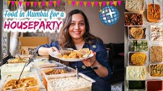 Food in Mumbai for a House Party | Party Food - Indian meal, Chinese food, Snacks & more
