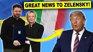 Even EU SHOCKED by Italy's Bold Move! Meloni Responds Zelensky's Brilliant Offer for NATO