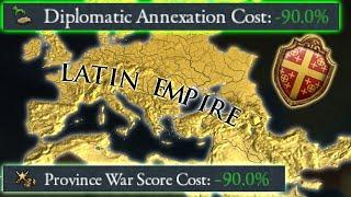 NEW Austria WORLD CONQUEST BUILD - MAX Diplo Annexation cost