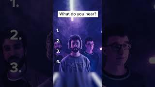 AJR's accidental audio illusion part 2 #ajr #shorts