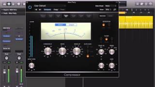 Logic Pro X (10.1) tutorial - Compressor