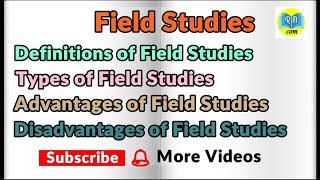 Field Studies full Information in (Hindi)