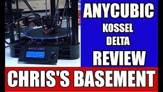 Anycubic Kossel Delta 3D Printer review - Chris's Basement