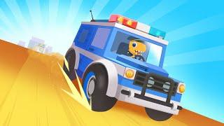 Dinosaur Police Car - Police Chase Games for Kids | Kids Learning | Kids Games | @Yateland