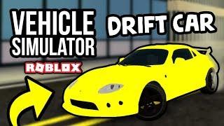 BEST DRIFT CAR in Roblox Vehicle Simulator