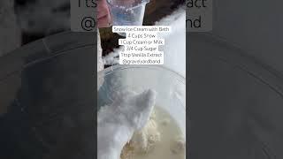 @gravelyardband #snow #icecream #snowfall #recipe #arkansas #snowday #food #foodie #foodlover #ice