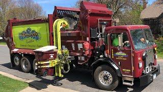 Highland Sanitation Peterbilt 520 McNeilus ZR Garbage Trucks