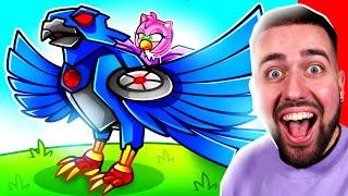 DEVENIR Un OISEAU MÉTAL SONIC Pour PROTÉGER AMY sur ROBLOX !! ‍⬛