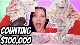 The Worlds Most EXPENSIVE ASMR Video: Counting $100,000 Dollars in CASH MONEY HEAUX