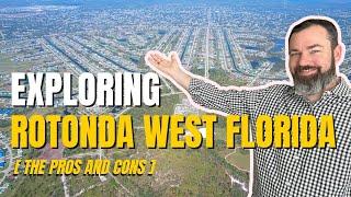 MOVING to Rotonda West Florida 2024 - The Pros and Cons