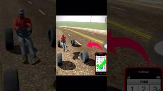 Invisible Car का Cheat Code in Indian Bike Driving 3D #shorts #viralshort