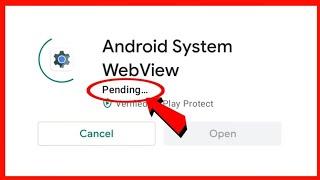 How To Fix Android System Webview Update Problem | Android System Webview Update Nahi Ho Raha Hai