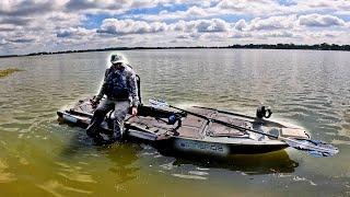 BEST paddle Fishing Kayak Ever? Bonafide XTR 130 Real Water Test