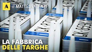 Come nascono le TARGHE? I SEGRETI del Poligrafico dello Stato | Documentario