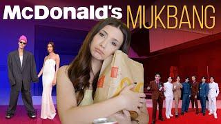 MCDONALDS MUKBANG EŞLİĞİNDE GRAMMY KIYAFETLERİ YORUMLUYORUM!