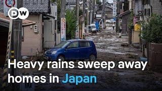 Japan: Rescuers race to locate survivors after severe flooding and mudfalls | DW News